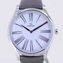Thumbnail von Omega De Ville Trésor 39mm Dresswatch Lady Silver Rose Dial Diamond Case B+P