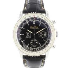  Breitling Montbrillant Spatiographe Black Dial  