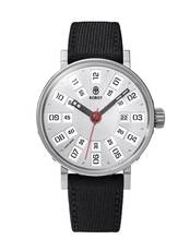  Robot Graphic Analog Silver 