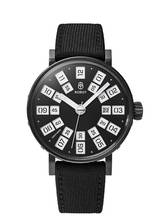  Robot Graphic Analog Black 