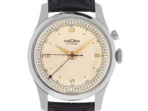  Vulcain Cricket Wecker Stahl 1969 original Box sehr gut Vintage </h1> 