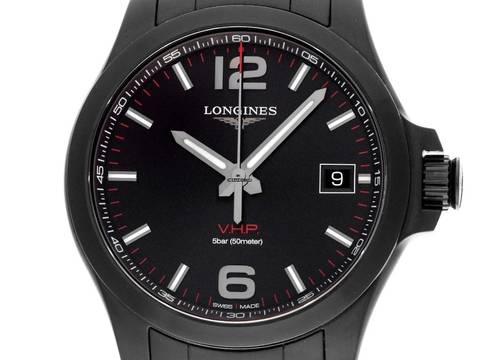  Longines Conquest V.H.P. Ref.L3.716.2.56.6 2017 Full Set wie Neu 