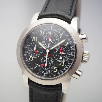  Girard Perregaux Ferrari F-50 Perpetual Calendar limited Edition WG18k/750 Box+Papiere 