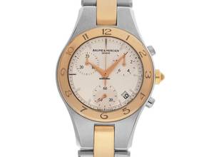  Baume & Mercier Linea Date Chronograph Ref.M0A10016 2024 Full Set Ungetragen 