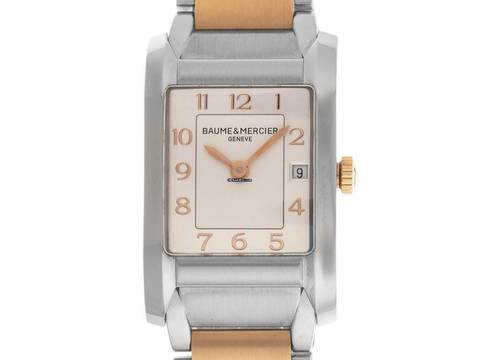  Baume & Mercier Hampton Date Ref.M0A10108 2024 Full Set Ungetragen 