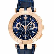 Thumbnail von Versace VERQ00120 - Quartz Blue Dial Stainless Steel Men's Watch </h1>