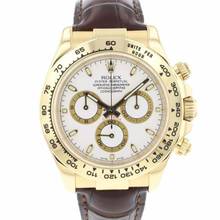  Rolex Daytona Yellow Gold White Dial </h1> 