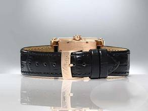 Thumbnail von Chopard Happy Sport Square Rosegold 750 275321 Diamanten Diamonds 18kt Rose Gold Mother Of Pearl </h1>