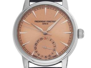 Thumbnail von Frederique Constant Manufacture Classic Date Stahl Automatik Armband Krokoleder Faltschließe Ref.FC-706SAL3H6 Box&Pap Full Set Neu