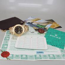 Thumbnail von Rolex Yacht-Master 18k Gold Tropical Dial LC 100 Full Set