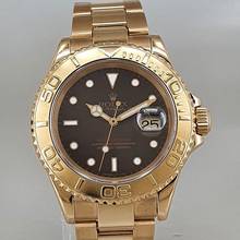 Thumbnail von Rolex Yacht-Master 18k Gold Tropical Dial LC 100 Full Set