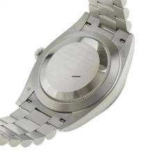 Thumbnail von Rolex Day-Date Platinum Black Baguette Dial