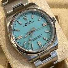 Thumbnail von Rolex Oyster Perpetual 36 126000 2024/06 tiffany Eu white tag unworn ungetragen B&P 36mm </h1>