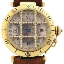 Thumbnail von Cartier Pasha Grille Diamonds Tropical Ref.1023