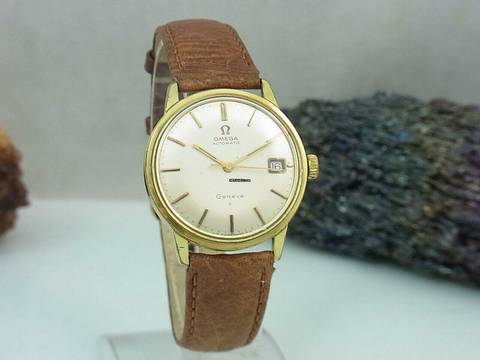 Omega Seamaster Geneve Seamaster Automatic Vintage Herrenuhr Vergoldet Ø 34 Mm Cal. 565 </h1>