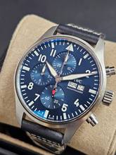 Thumbnail von IWC Pilot Chronograph 41mm IW388101 Blue Dial Unworn/New Condition Full Set 2026