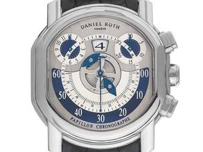  Daniel Roth Papillon Chronograph Ref.319.Z.60.394.CM.BD 2005 orig.Box wie Neu Vintage </h1> 