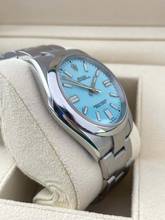 Thumbnail von Rolex Oyster Perpetual 41 Tiffany Dial NEW-UNWORN 100% white tag/green tag Box+Papers Discontinued