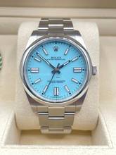 Thumbnail von Rolex Oyster Perpetual 41 Tiffany Dial NEW-UNWORN 100% white tag/green tag Box+Papers Discontinued