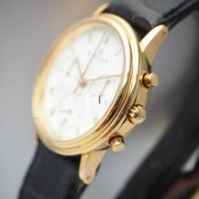 Thumbnail von Blancpain Villeret Rattrapante Chronograph 1186 Gold 18k/750 Box+Docs
