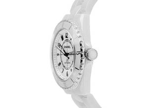 Thumbnail von Chanel J12 Keramik White Ref.H5700 2023 Full Set Ungetragen