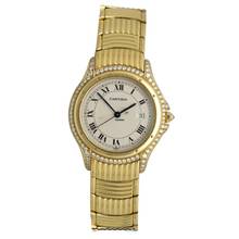 Thumbnail von Cartier Cougar 18K.Gold Ref. 887905 Full set