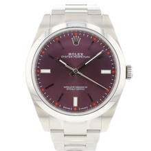  Rolex Oyster Perpetual 39 Red Grape  