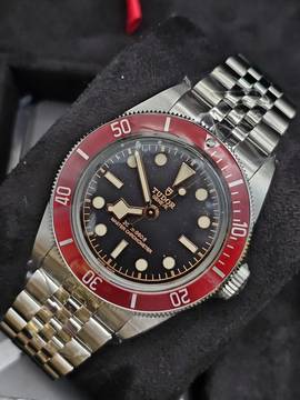  Tudor Black Bay 41mm Red Bezel 7941A1A0RU-0003 Jubilee Unworn/New Condition Full Set 3-2026 