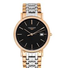  Longines Présence L47901597 - Présence Quartz Black Dial Stainless Steel Men's Watch </h1> 