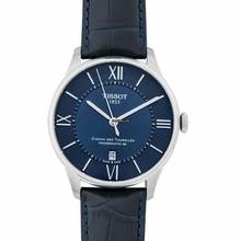 Thumbnail von Tissot Chemin de Tourelles T099.407.16.048.00 - T-Classic Chemin Des Tourelles Powermatic 80 Automatic Blue Dial Men' </h1>