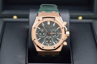Thumbnail von Audemars Piguet Royal Oak Chronograph 26240OR.OO.D404cR.01 Audemars Piquet Royal Oak Chronograph Green </h1>
