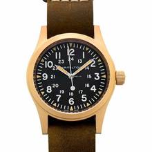  Hamilton Khaki Field H69459530 - Khaki Field Manual-winding Black Dial Bronze Men's Watch </h1> 