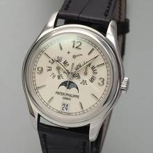 Thumbnail von Patek Philippe Annual Calendar WhiteGold 18k/750 Ref. 5146G Box+Papiere 2005 </h1>