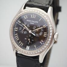  Patek Philippe Annual Calendar WhiteGold 18k/750 Ref. 5035 Diamond-set Box+docs 
