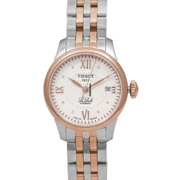 Tissot Le Locle T41.2.183.16 - T-Classic Le Locle Automatic Lady Automatic Silver Dial Diamond Indexes La </h1>