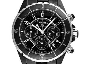 Chanel J12 Keramik Black Ref.H0940 2024 Full Set Ungetragen 
