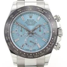 Thumbnail von Rolex Daytona Ice Blue Baguette Dial Platinum Ref.116506