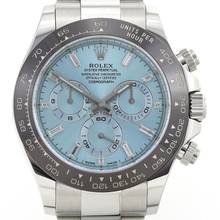 Thumbnail von Rolex Daytona Ice Blue Baguette Dial Platinum Ref.116506