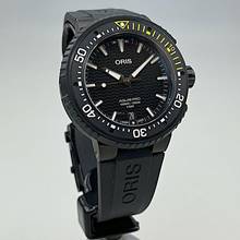  Oris Aquispro Date Calibre 400 Titan/Kautschuk 02/2024 Automatik Full Set deutsche AL 