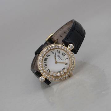  Chopard Happy Diamonds 18k Gelbgold 43 Brillanten 1,12 ct Papiere+Erstkaufrechnung </h1> 