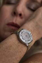 Thumbnail von RBaptiste Audace 34mm handcrafting with Gold Inlay verschiedene Motive jedes ein Unikat