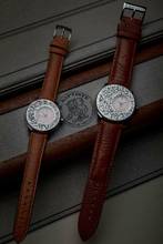 Thumbnail von RBaptiste Audace 34mm handcrafting with Gold Inlay verschiedene Motive jedes ein Unikat