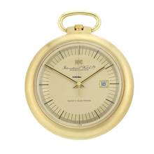 IWC Pocket Watch Taschenuhr Quartz Electronic Ref.3001 BJ.1970
