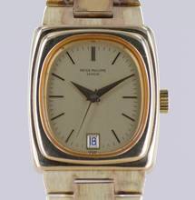 Thumbnail von Patek Philippe Beta 21 Gelbgold 18K Golden Dial 3603 Beta 21 tuning fork ultra rar </h1>
