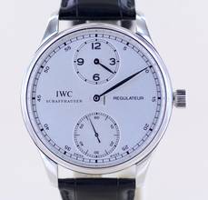 Thumbnail von IWC Portugieser Regulateur Platinum Limited 43mm Dresswatch Klassiker B+P </h1>