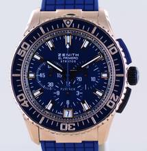  Zenith El Primero Stratos Flyback Americas 18K Roségold Chronograph Flyback 45,5mm B+P  