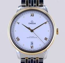 Thumbnail von Omega De Ville Prestige Co-Axial Date Stahl Gold 40mm roman dial Top B+P Neu