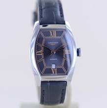 Thumbnail von Longines Evidenza Dresswatch Grey roman Dial Automatic Tonneau B+P Neu