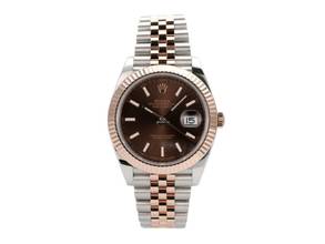  Rolex Datejust 41 Edelstahl Everose-Gold Ref. 126331 Choco Jubile-Band </h1> 