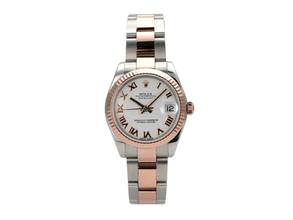 Thumbnail von Rolex Datejust 31 Edelstahl Everose-Gold Ref. 178271 Weiß Römisch </h1>